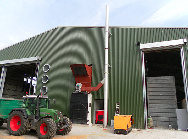Bio Mass Fuelled Grain Dryer